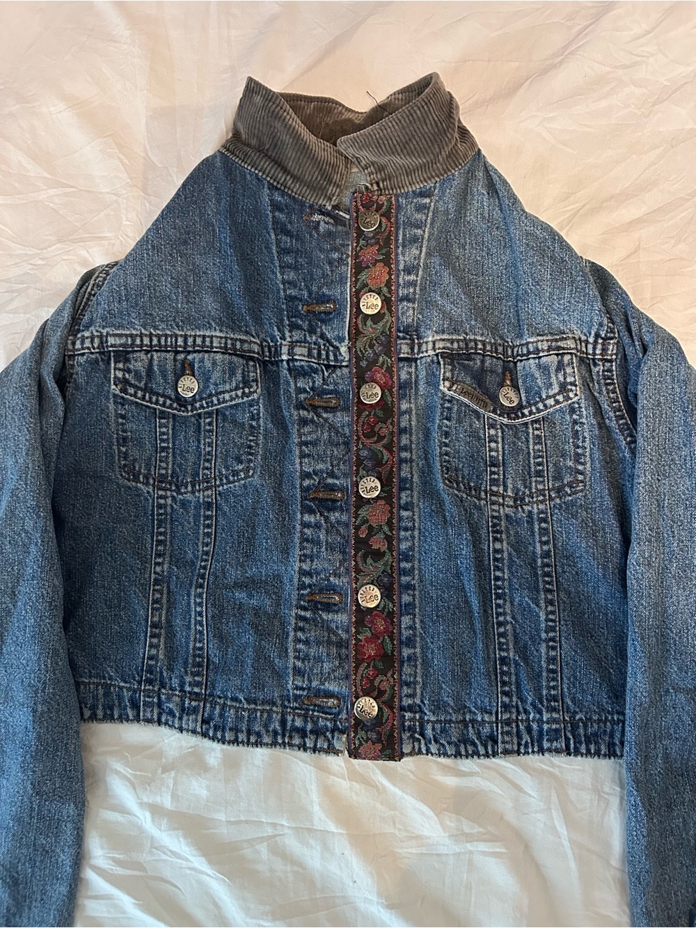 Women's Vintage Lee Riveted Denim Jacket